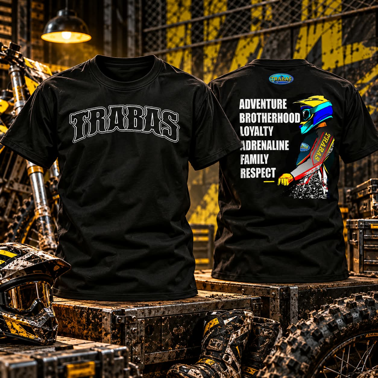 Kaos TRABAS Adventure Brotherhood Values