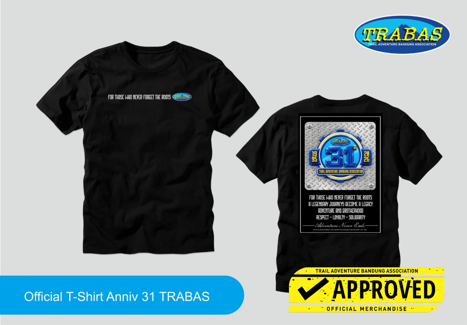 Kaos Official Anniversary 31 TRABAS